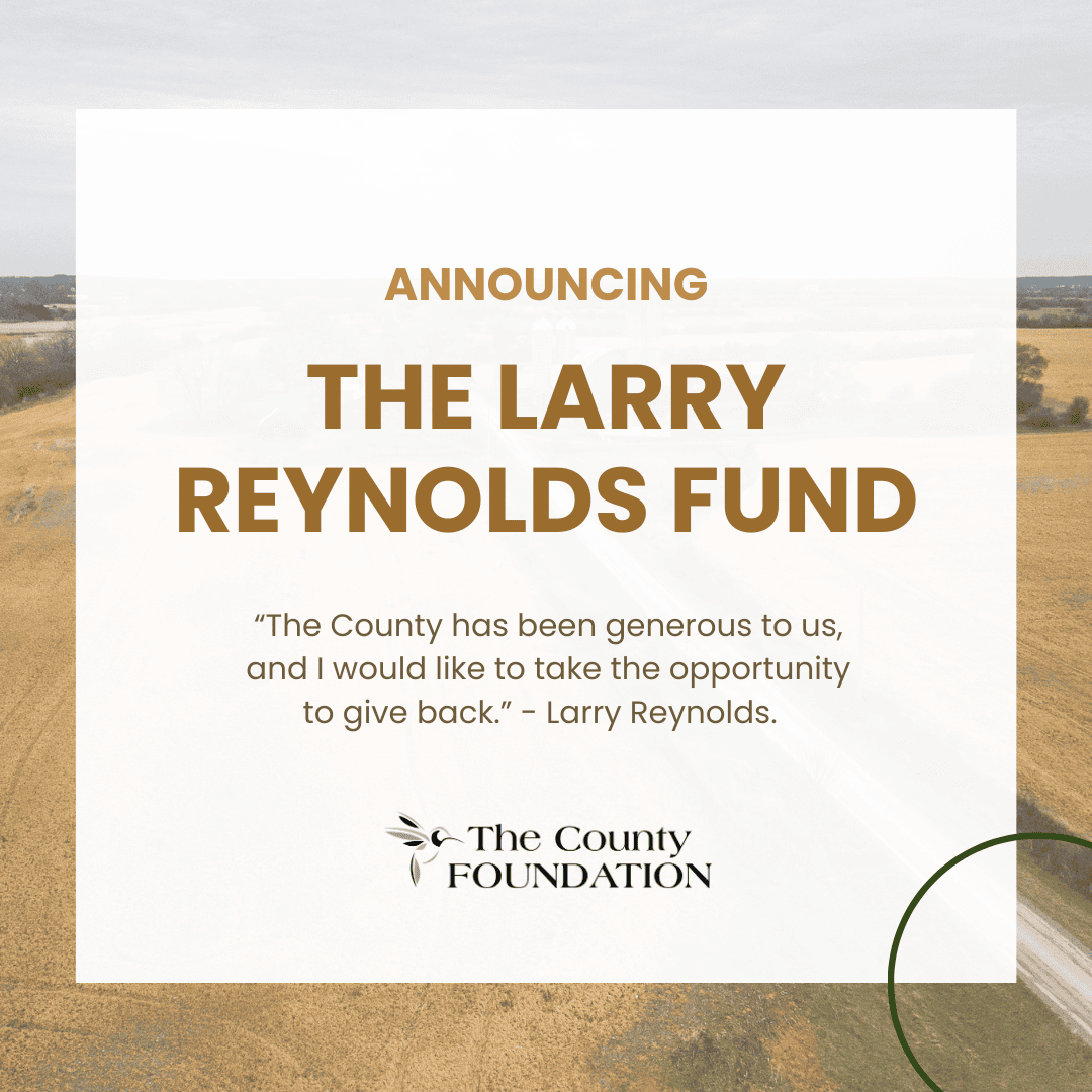 Local Farmer Larry Reynolds Establishes New Fund